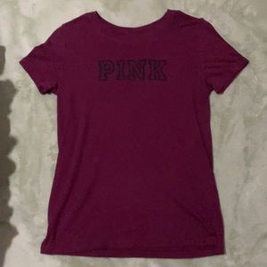 Pink vs shirt. size: xs